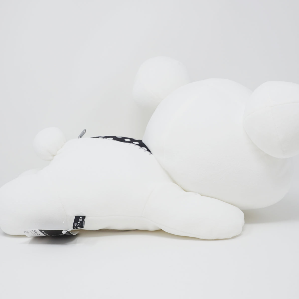 2026 Rilakkuma Mochi Mochi Lying Plush - MONOCHROME Rilakkuma