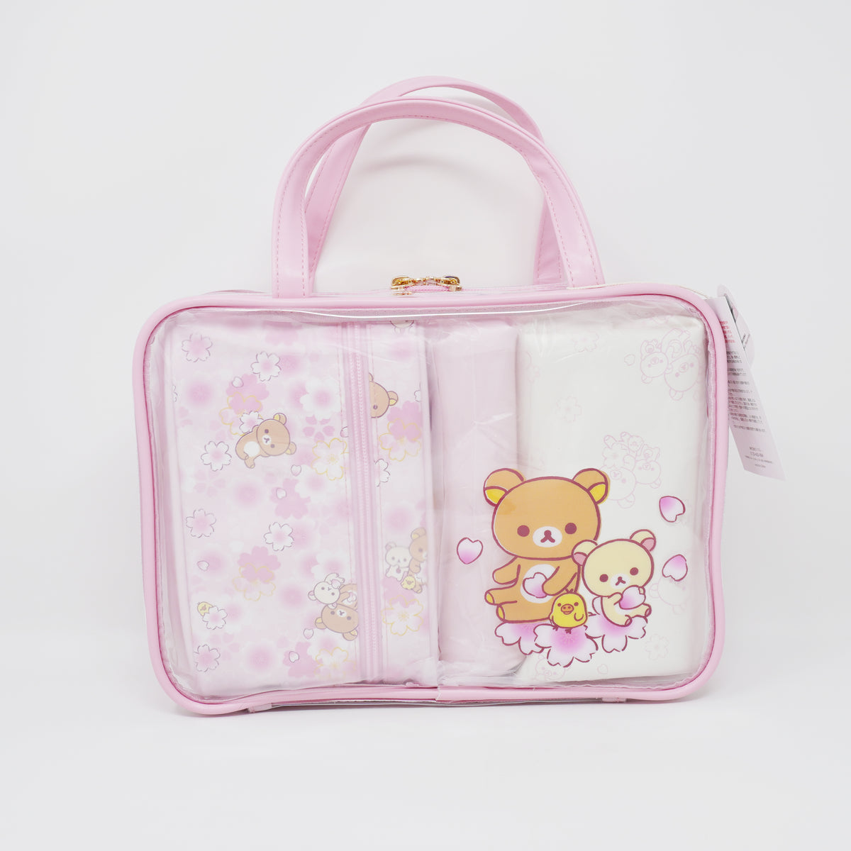 Rilakkuma Pink Sakura Cherry Blossom Pouch Set - San-X – Mary Bear