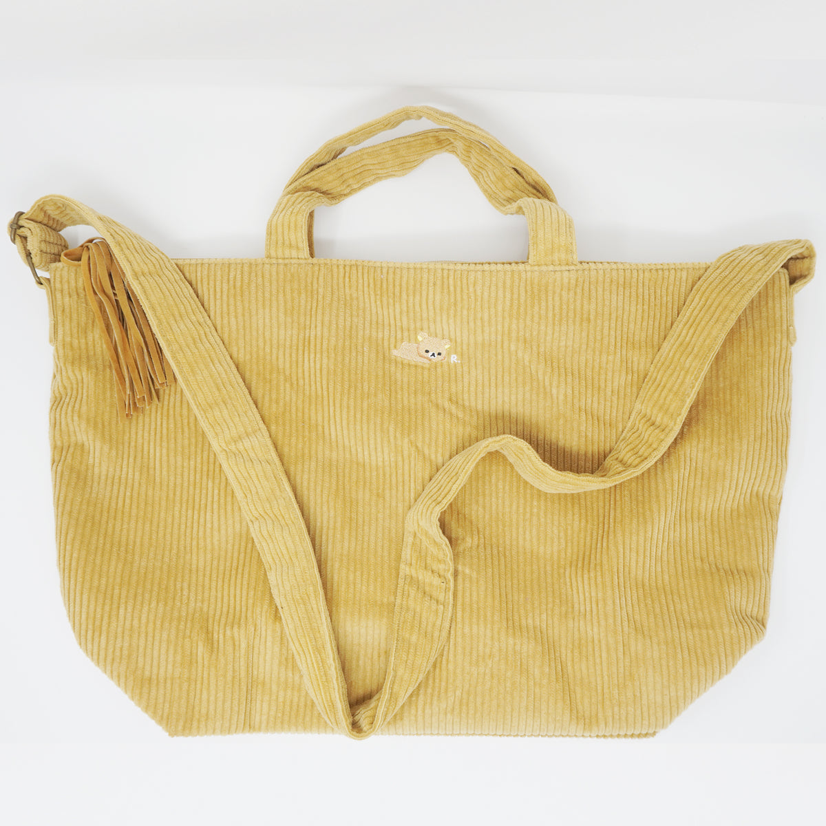 Large Rilakkuma Corduroy Two Way Tote Bag - San-X – Mary Bear