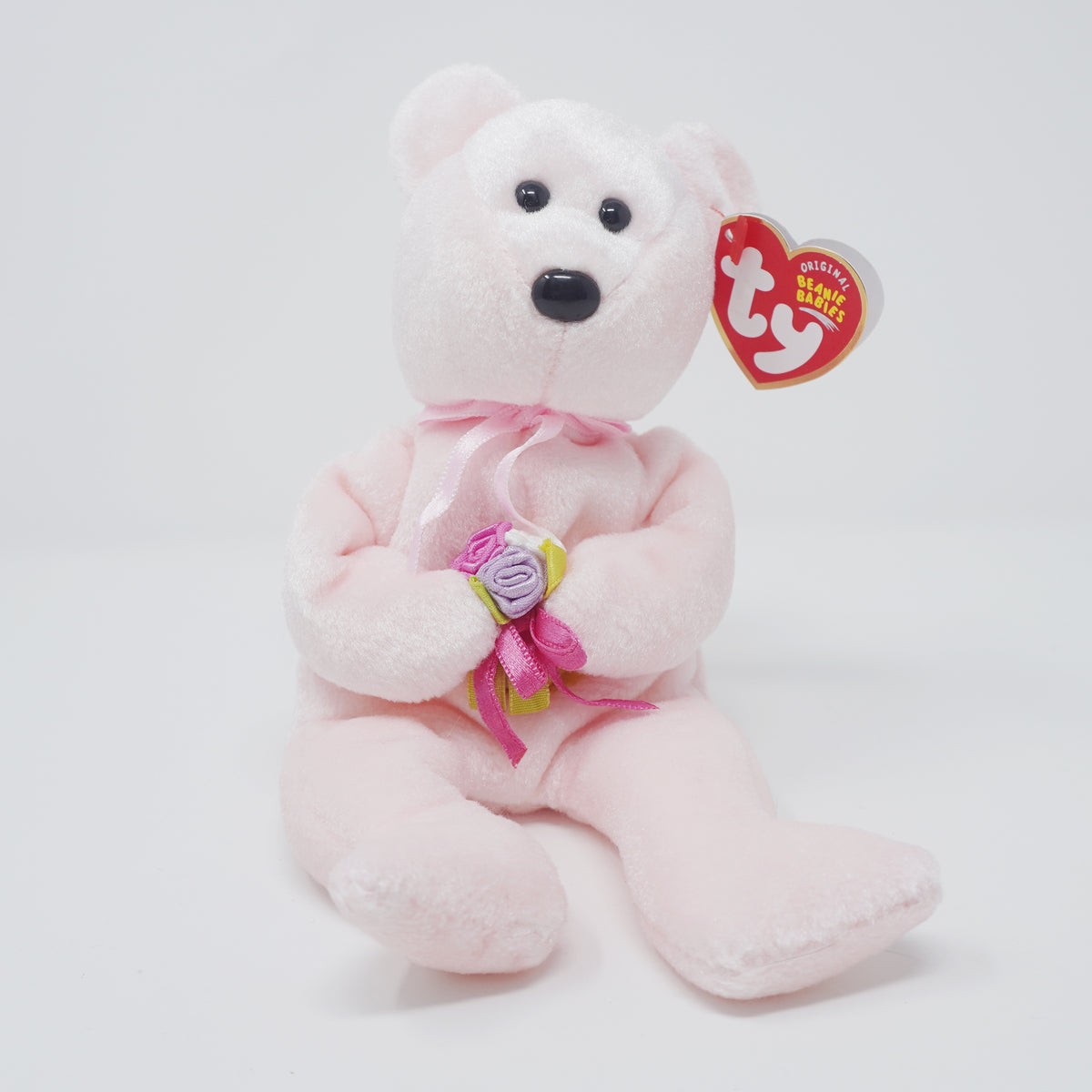2004 Dear the Pink Bear Plush TY Beanie Babies Hallmark Exclusive Mary Bear