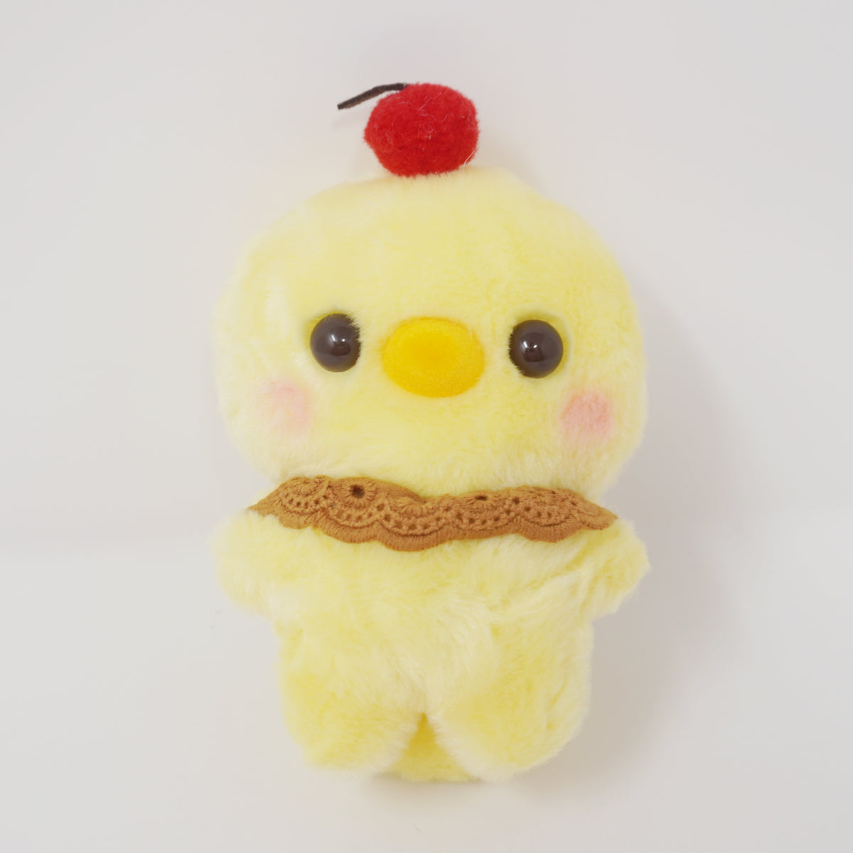 Pudding Hiyoko-san Chick Standing Plush - Sweets Sukutto Tatch-san