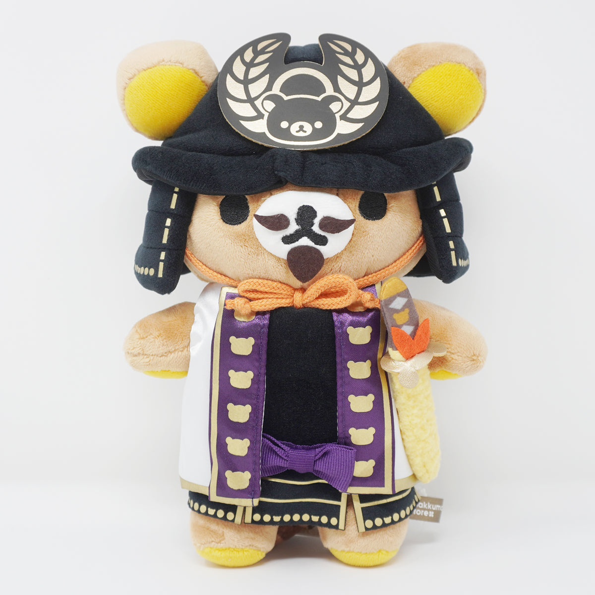 りすとくま様 No Tags) 2023 Rilakkuma Tokugawa Ieyasu Tanuki Samurai Plush