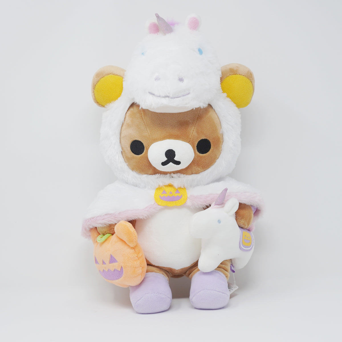まる様　アイボリー1 2019 Medium Rilakkuma Unicorn Plush - Halloween Store Limited