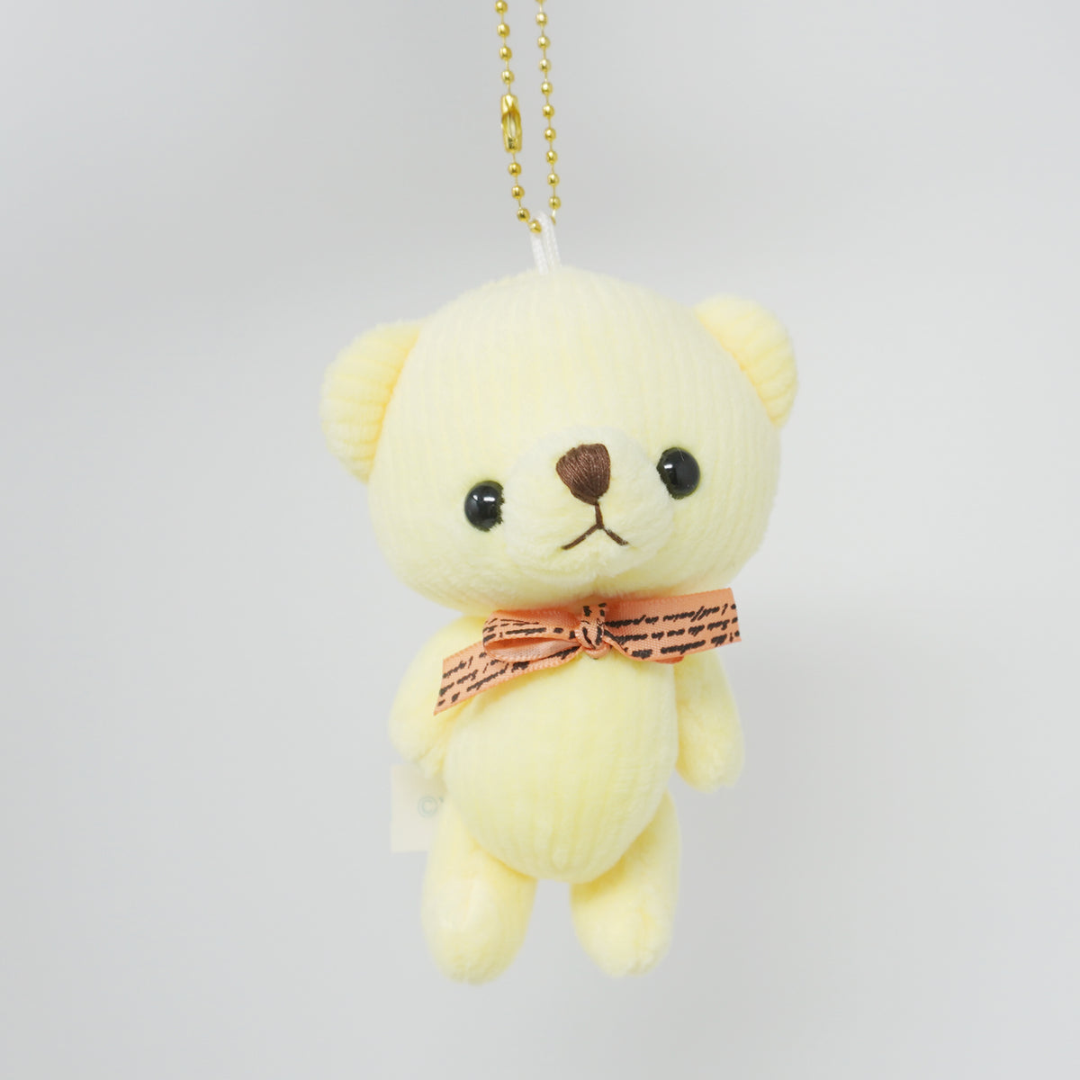 Yellow Bear “Scott” Plush Keychain - 2nd Edition Little Corduroy