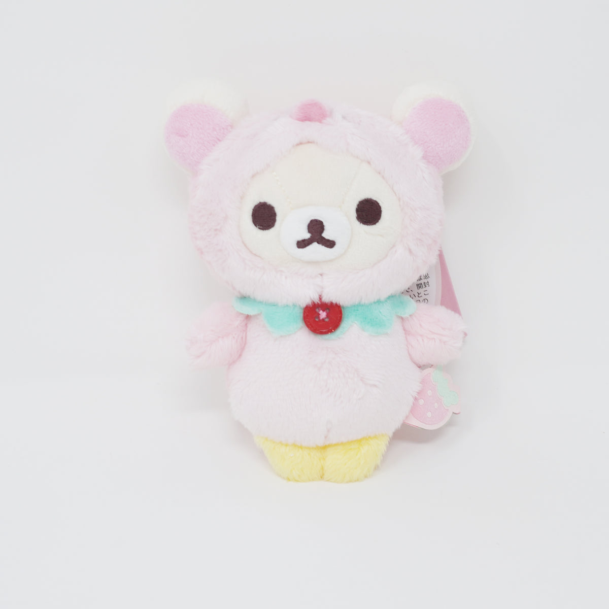 2024 Korilakkuma in Penguin Plush Keychain Korilakkuma s Full of Strawberry Day Rilakkuma San X
