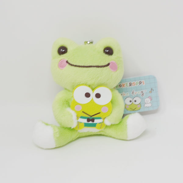 2024 Pickles with Keroppi Plush Keychain - Sanrio Characters x Pickles the Frog