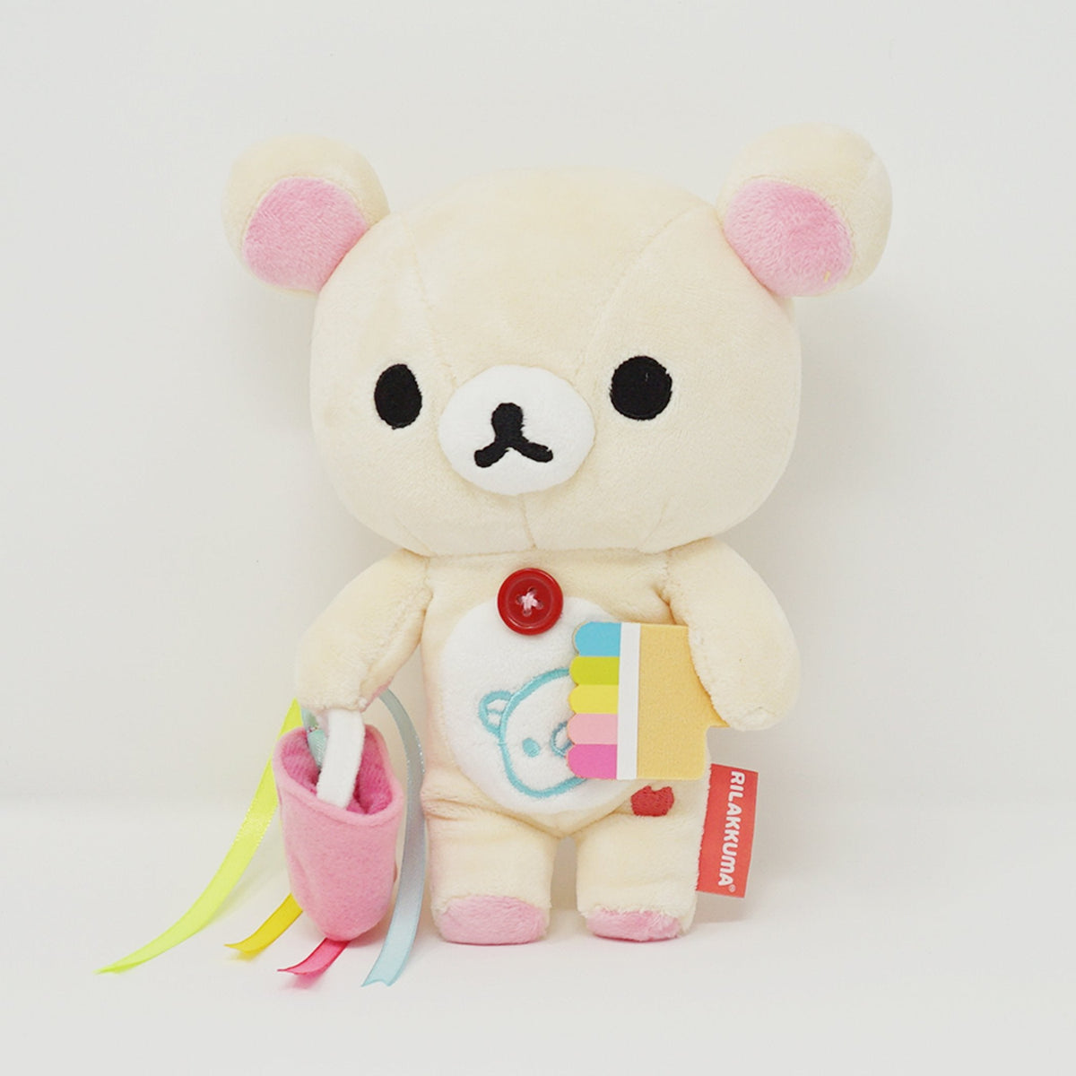 2010 Korilakkuma with Rainbow Paint Bucket 7th Anniversary Plush