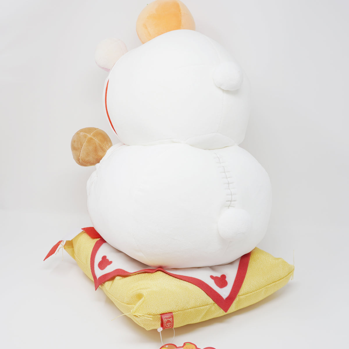 2019 Rilakkuma, Korilakkuma, Kiiroitori Kagami Mochi Medium Plush