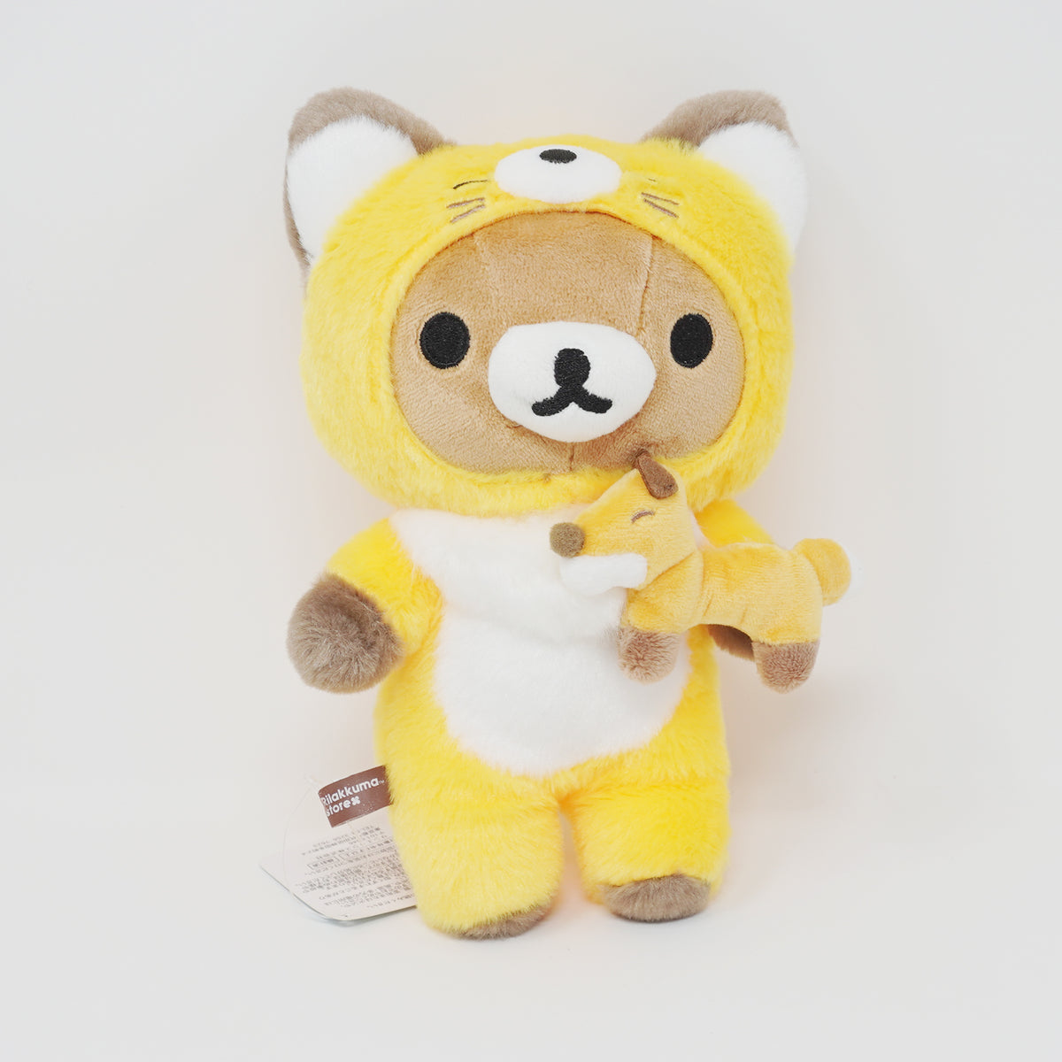 droguerie くま 2018 Rilakkuma Fox Plush - Souvenir Theme Sapporo Store Exclusive