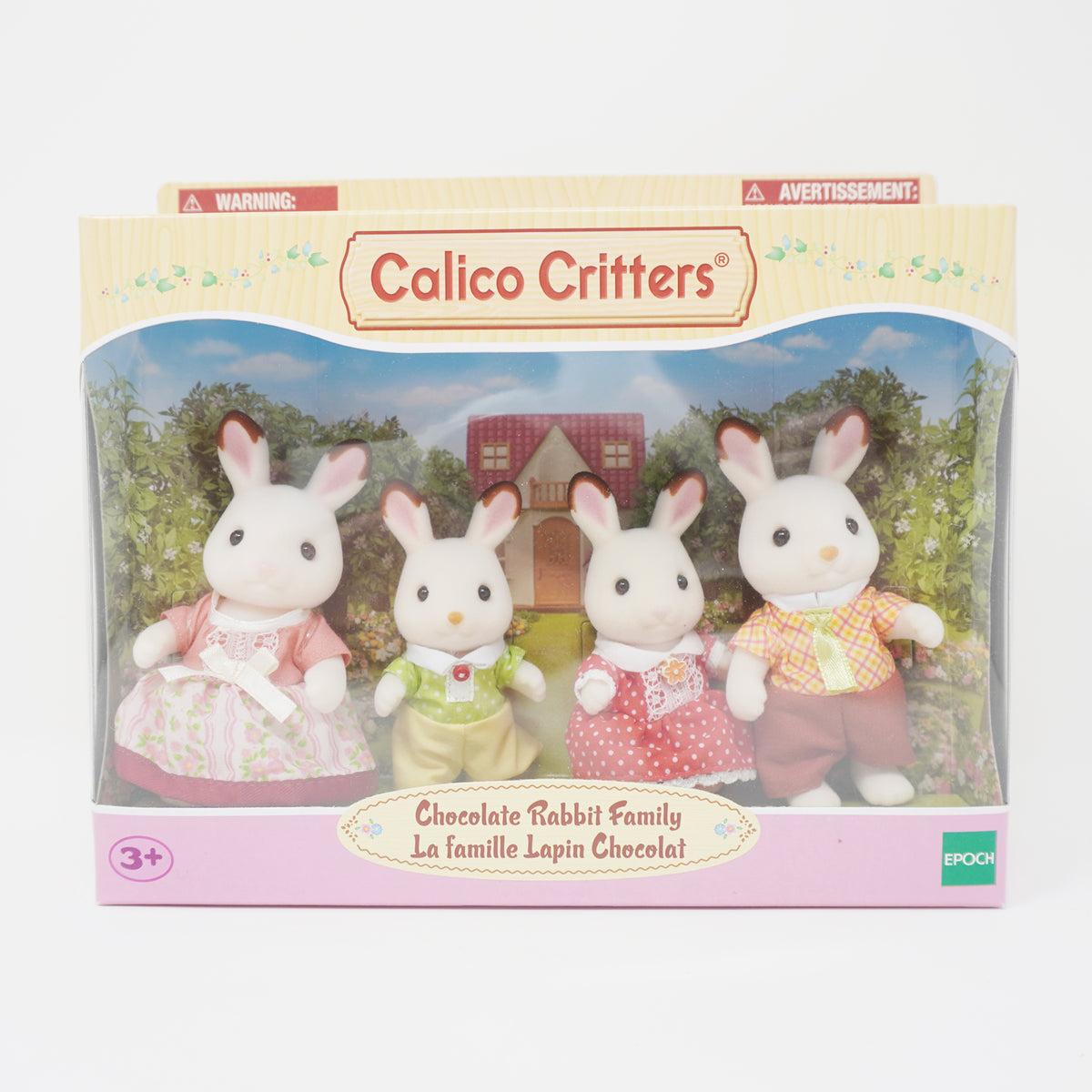 Chocolate Rabbit Family Bunny Calico Critters