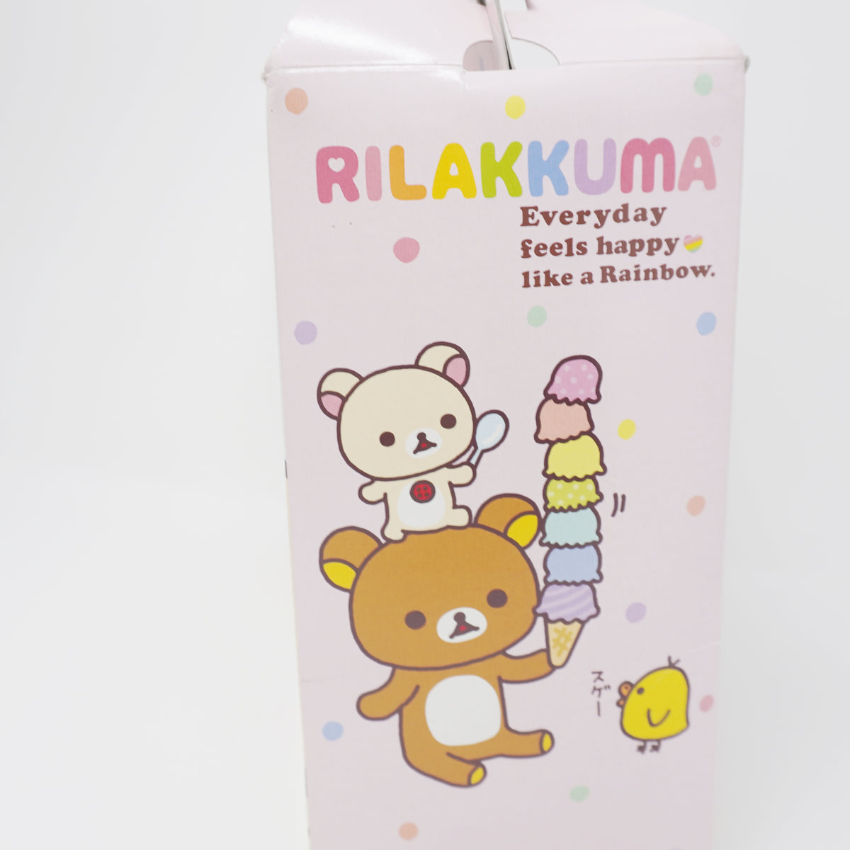 2010 Rilakkuma, Korilakkuma & Kiiroitori Box Set Rainbow Shirt