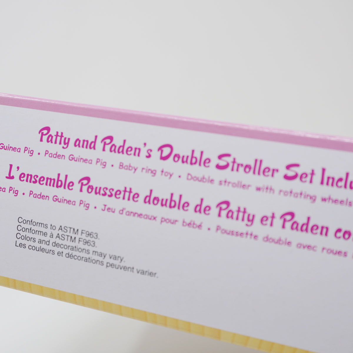 Patty and Paden's Double Stroller Set