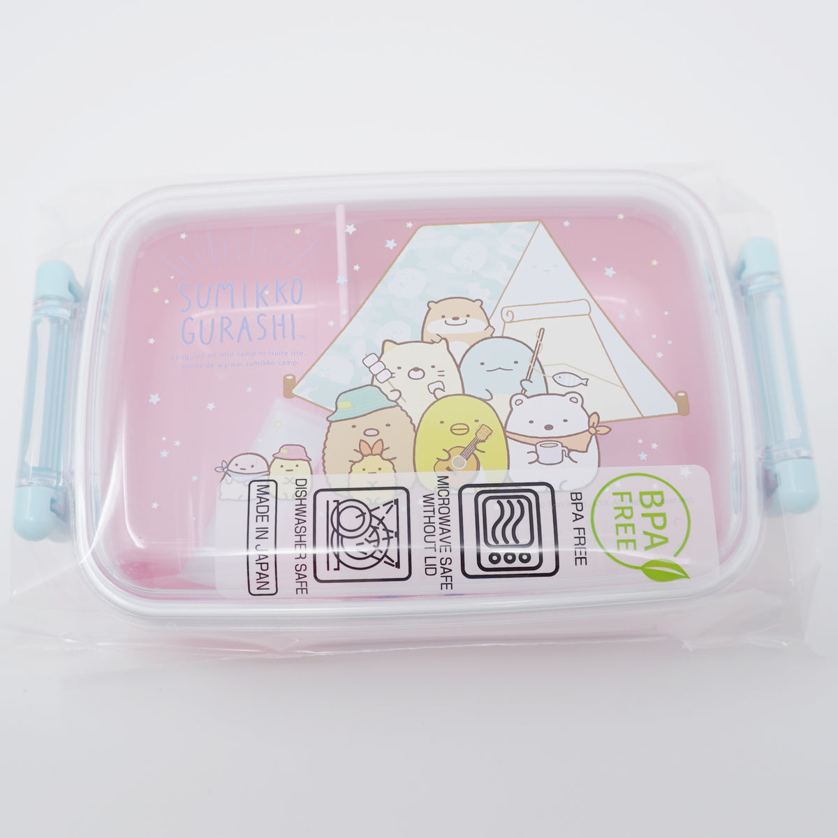 Sumikkogurashi Bento Lunch Box Clip Style - Sumikko Otter Camping