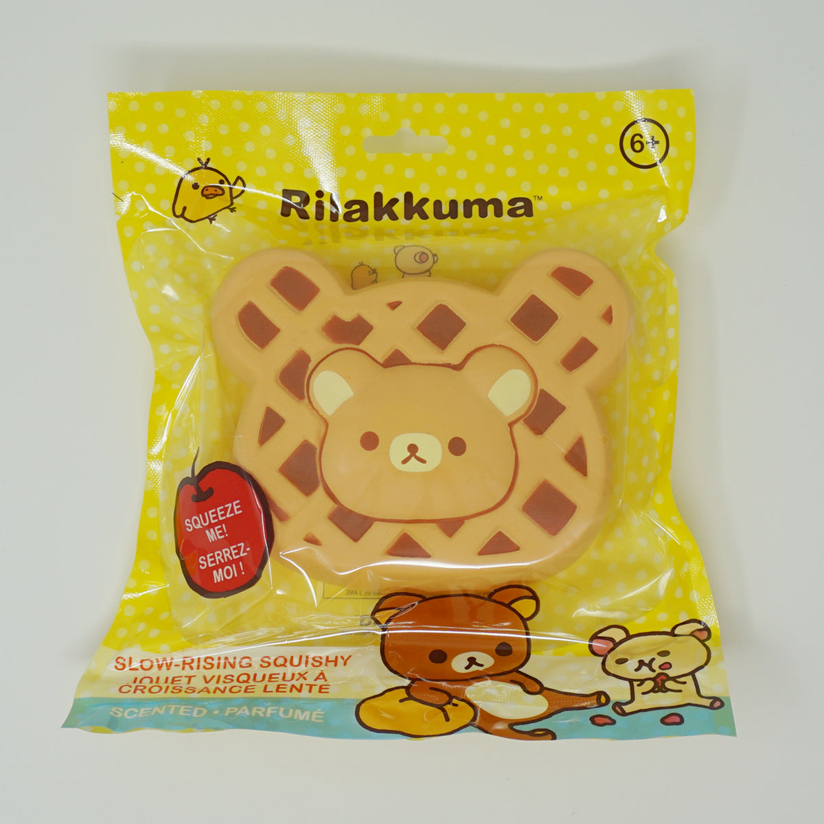 ラストセット 激レア スクイーズ ストラップ Rilakkuma ワッフル 