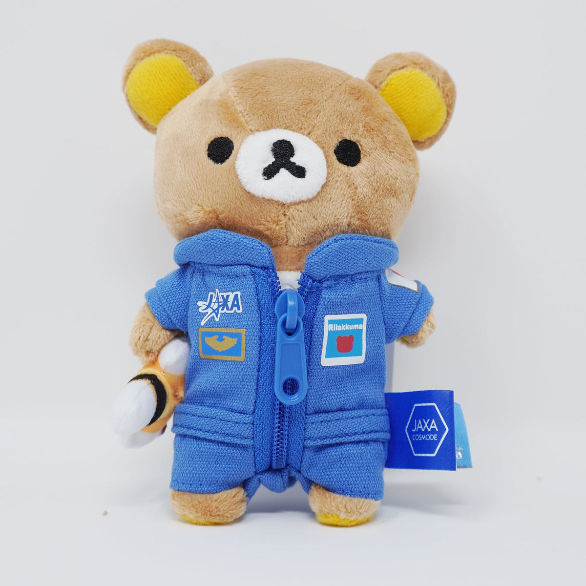 2015 Rilakkuma Plush Keychain - Space Rilakkuma x JAXA - San-X