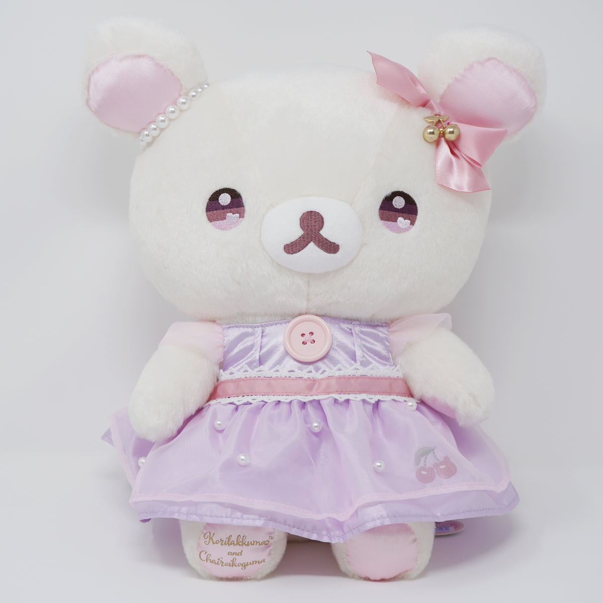 2022 Medium Fuzzy Korilakkuma Plush Rilakkuma KoriKogu's Jewel Cherr