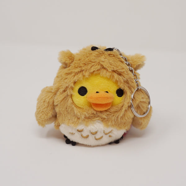 Owl Kiiroitori Plush Keychain - Happy Natural Time - San-X Originals Rilakkuma