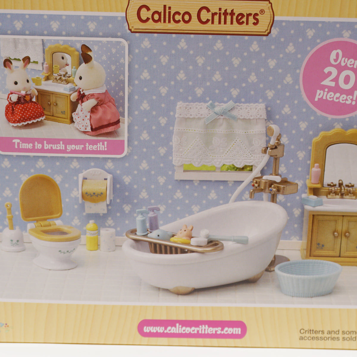 Calico critters sales country bathroom set