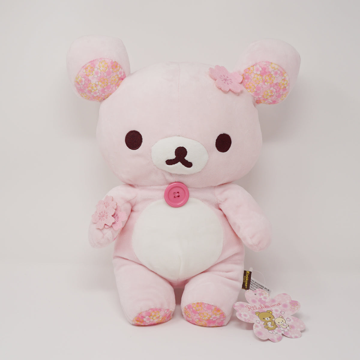 Korilakkuma Cherry Blossom Plush Sakura SanX Rilakkuma Mary Bear