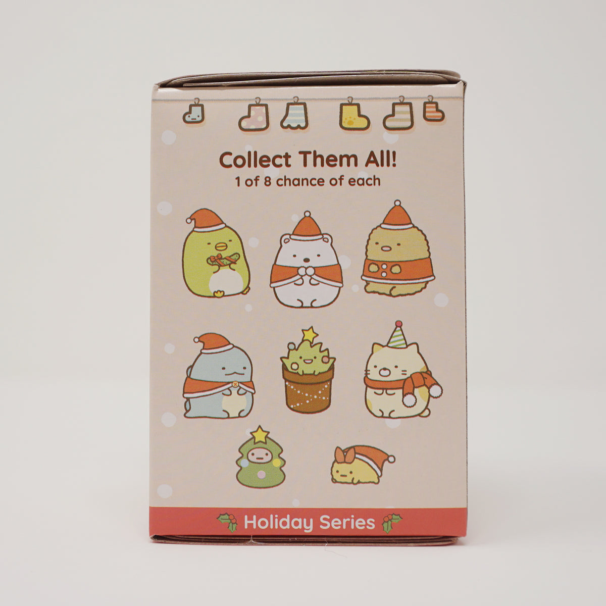Christmas Sumikko Blind Box Plush Keychain - San-X Sumikkogurashi