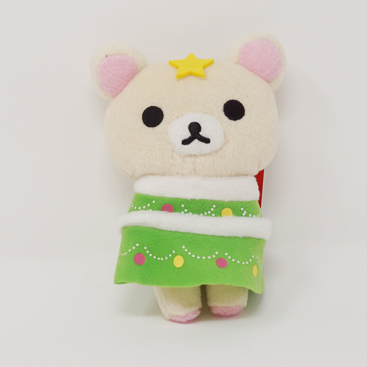 2016 Korilakkuma Christmas Tree Plush Prize Keychain Rilakkuma Mary Bear