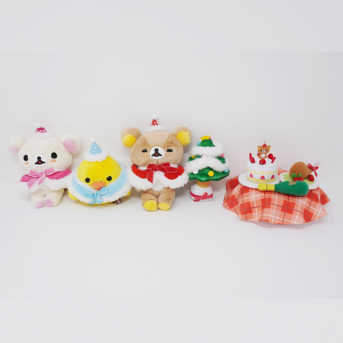 2015 Christmas House Plush Set Korilakkuma Rilakkuma Kiiroitori
