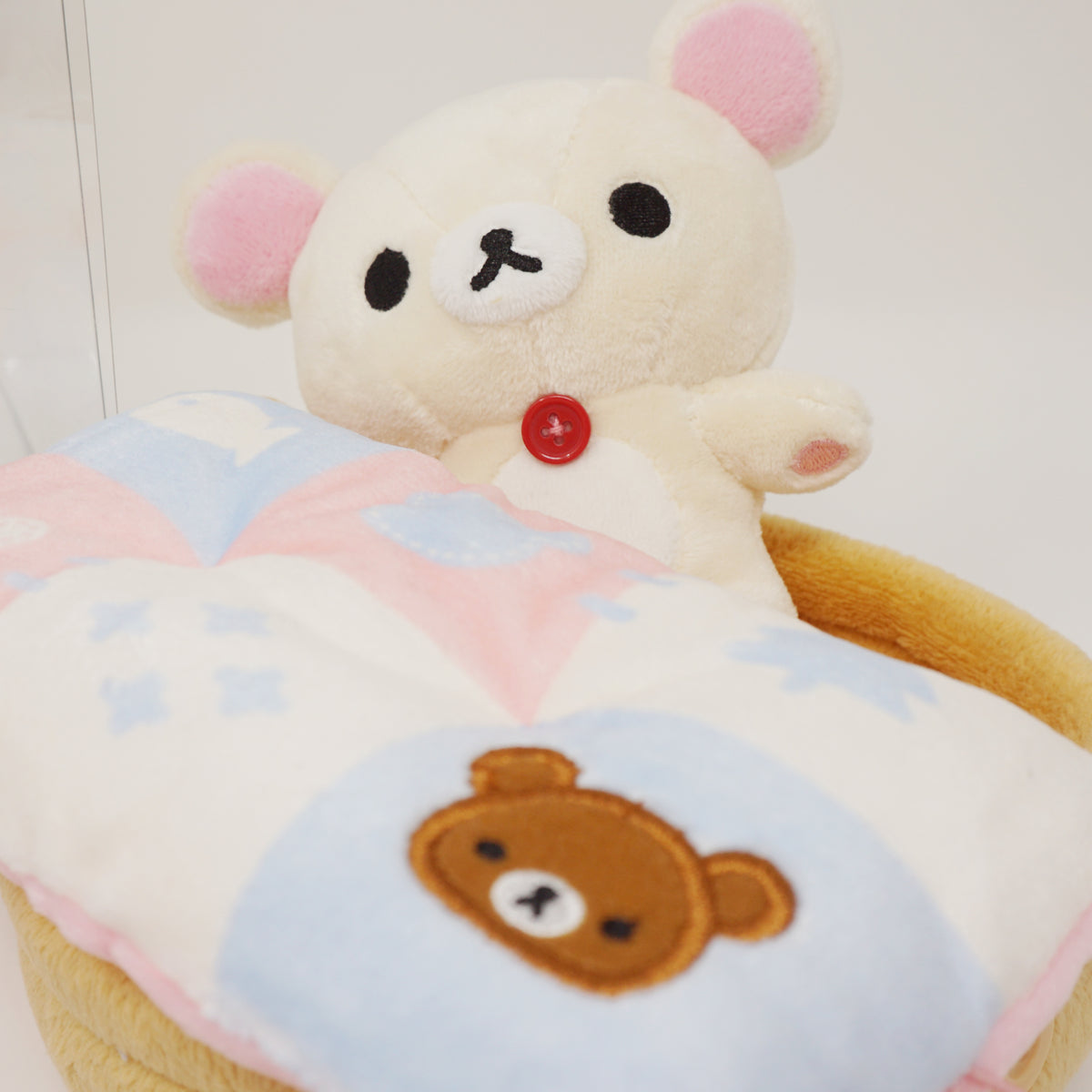 2016 Korilakkuma Sleepover Plush Set - Rilakkuma Chairoikoguma