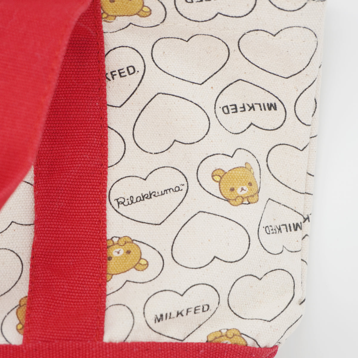 (No Tags) 2014 Rilakkuma Tote Bag MILKFED Book SanX Mary Bear