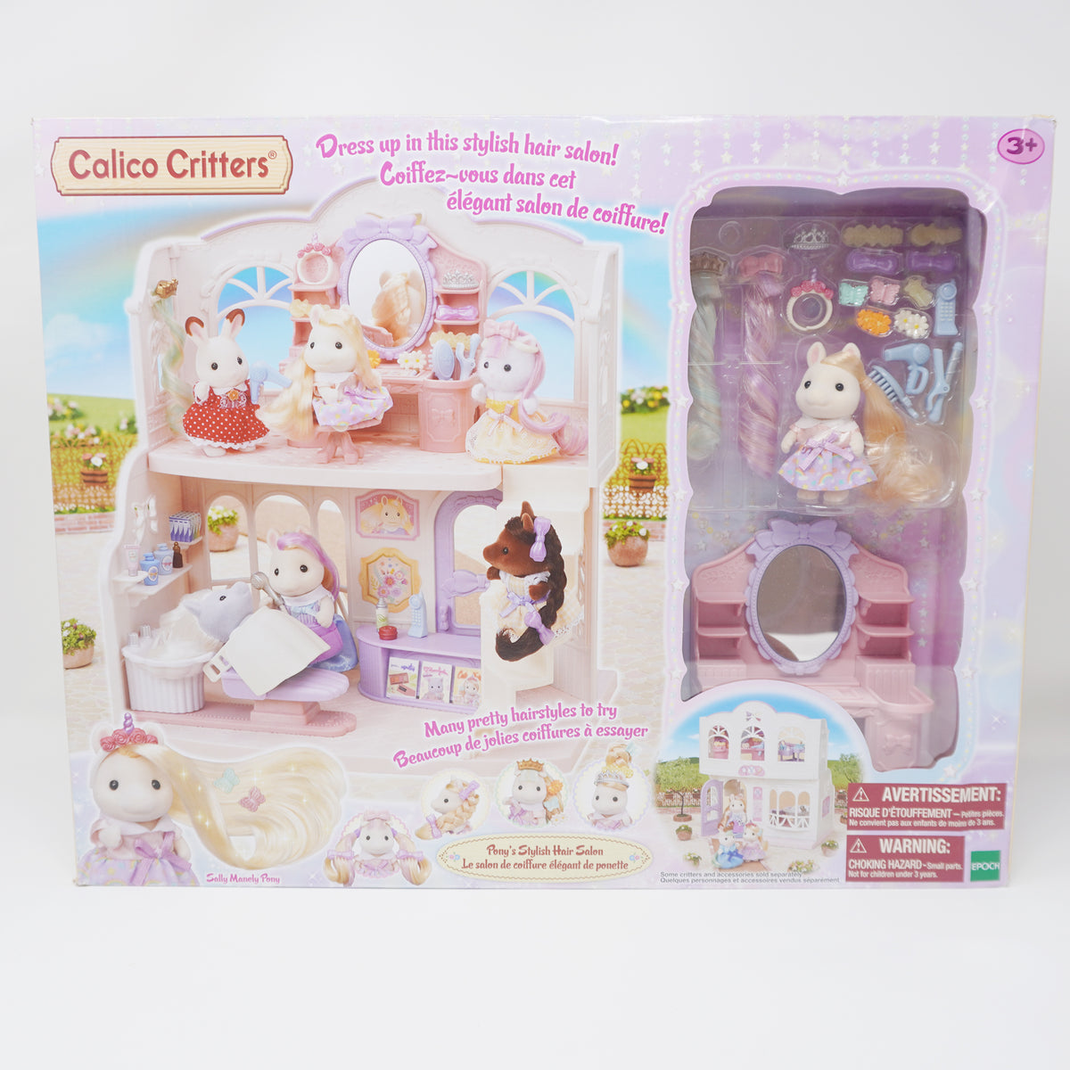 Calico Critters Pony's Stylish Hair Salon