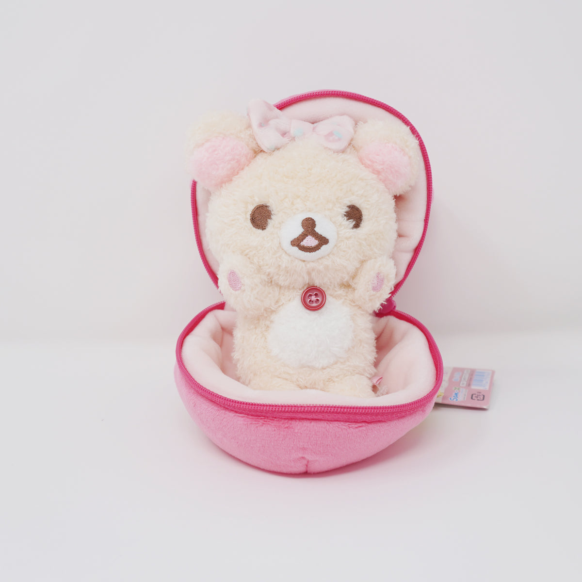 2023 Fuzzy Korilakkuma in Strawberry Plush - Nikoniko Happy for