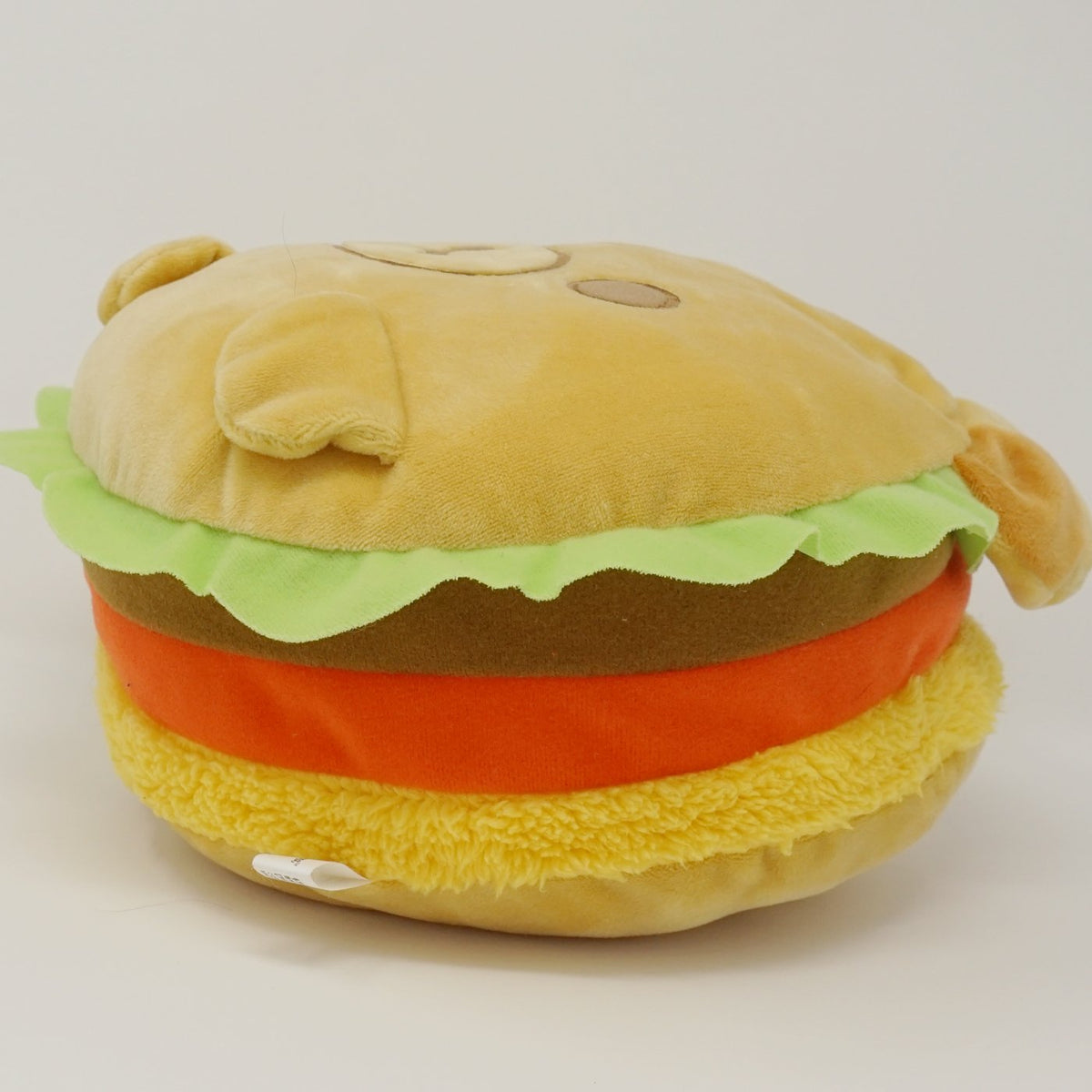 2019 Hamburger Rilakkuma Super Mochi Prize Toy Plush - Rilakkuma