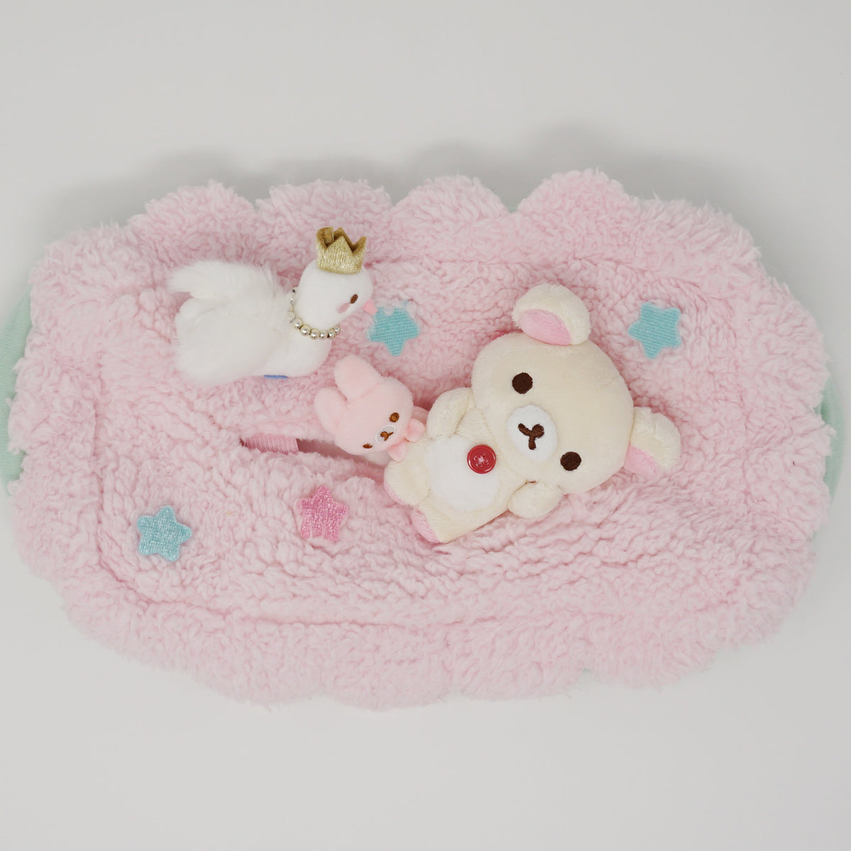 2016 Korilakkuma Pastel Plush Tissue Box Cover - Korilakkuma's