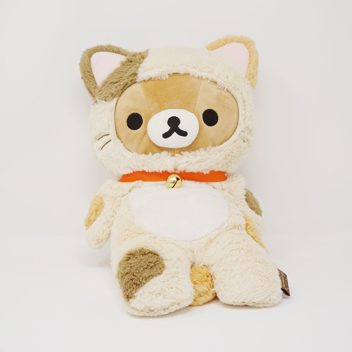 No Tags) 2015 Calico Cat Long Rilakkuma Plush - Rilakkuma Cat