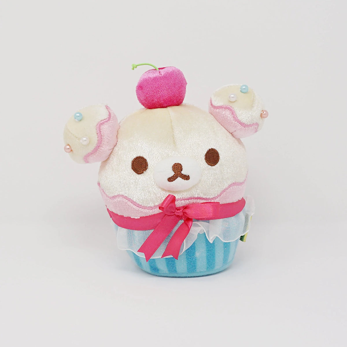 2009 Korilakkuma Cupcake Plush - Rilakkuma Sweets Theme - San-X