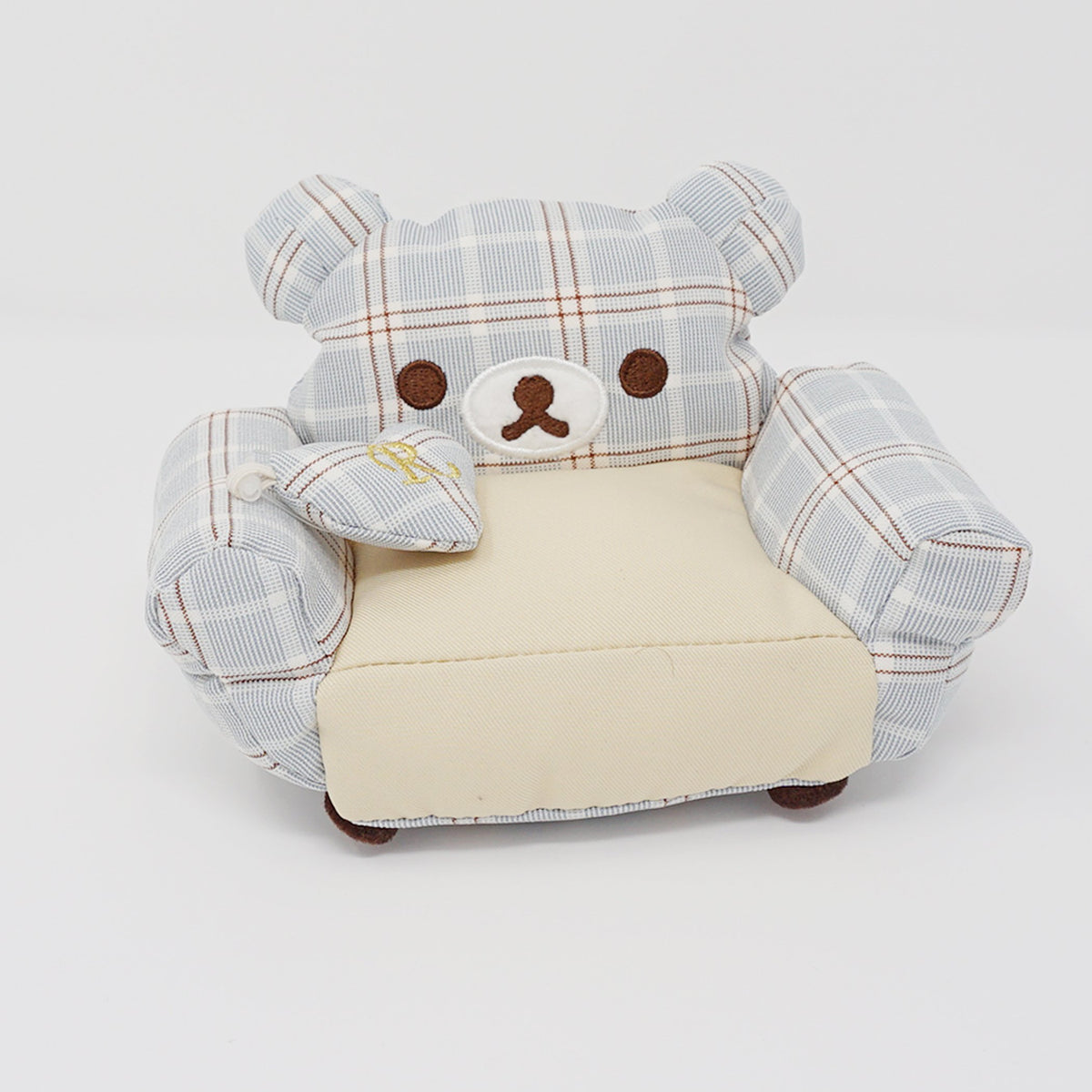 2019 Plaid Rilakkuma Mini Sofa Plush Furniture Chair Always with Ril