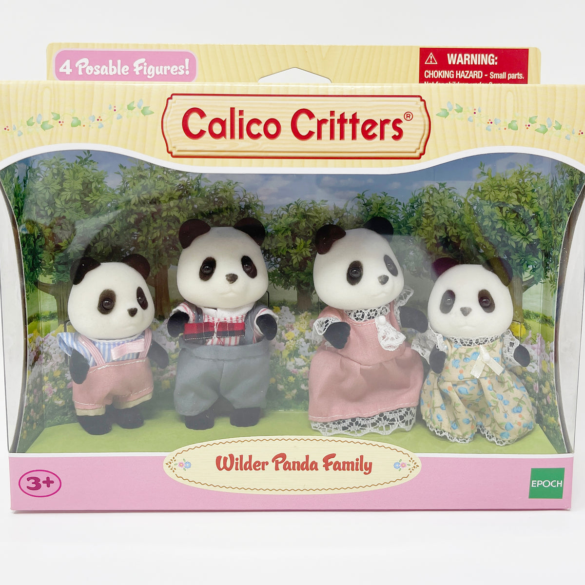 Calico critters wilder panda bear family sale