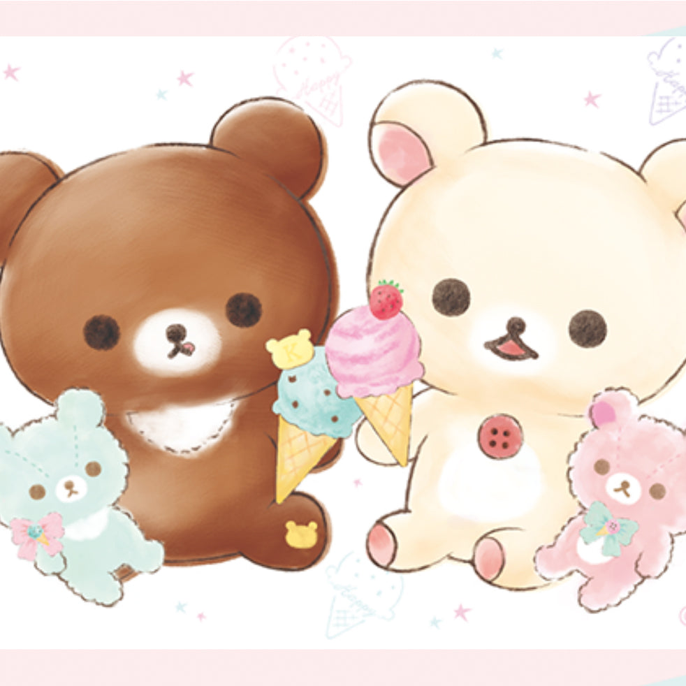 Korilakkuma and Chairoikoguma's Happy Ice Cream Theme