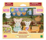 Sunny Picnic Set - Fennec Fox Sister & Baby - Calico Critters