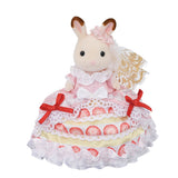 Freya's Birthday Celebration Strawberry Cake Dress - Calico Critters