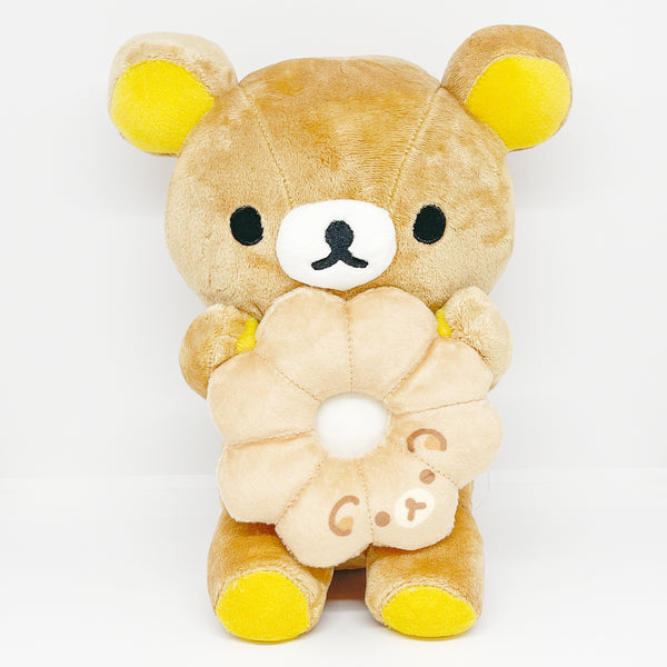 2025 Rilakkuma with Pon de Ring Donut Plush - Rilakkuma x Mister Donut - San-X
