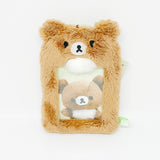 2025 Chairoikoguma Plush Basic Photo Keychain - Rilakkuma - San-X