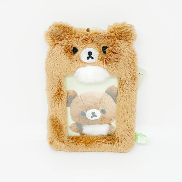 2025 Chairoikoguma Plush Basic Photo Keychain - Rilakkuma - San-X