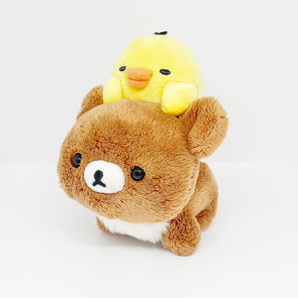 2016 Chairoikoguma and Kiiroitori Crawling Plush - Rilakkuma Store Limited - San-X