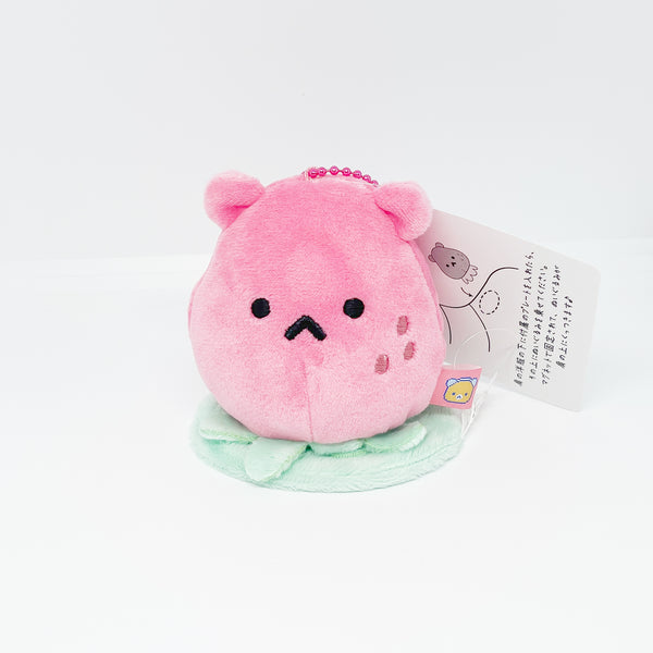 2025 Strawberry Alien? Magnet Plush Keychain - Rilakkuma Gaming Theme - San-X