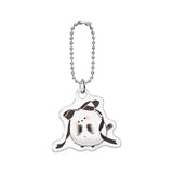Monochrome Bow Shimaenaga Acrylic Mini Keychain - Crux