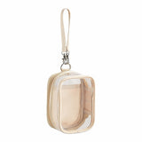 Mini Chiffon Beige Deco Collector Box Pouch Keychain  - LIHIT LAB myfa