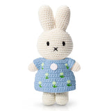 Miffy Tulip Crochet Handmade Doll - Pastel Blue - Just Dutch