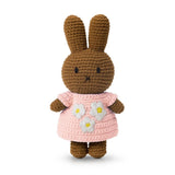 Melanie in Pink Birthday Dress Crochet Handmade Doll - Just Dutch