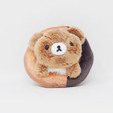 2025 Chairoikoguma Plush Keychain - Mister Donut x Rilakkuma - San-X