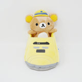 2014 Rilakkuma in Yellow Train Plush - Rilakkuma Meets Dr. Yellow - San-X